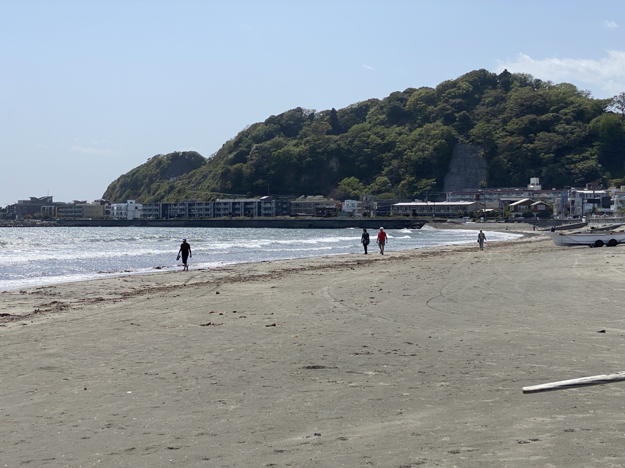 The beach at Kamakura