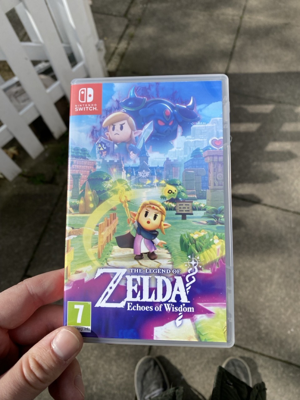 A copy of the new Zelda game