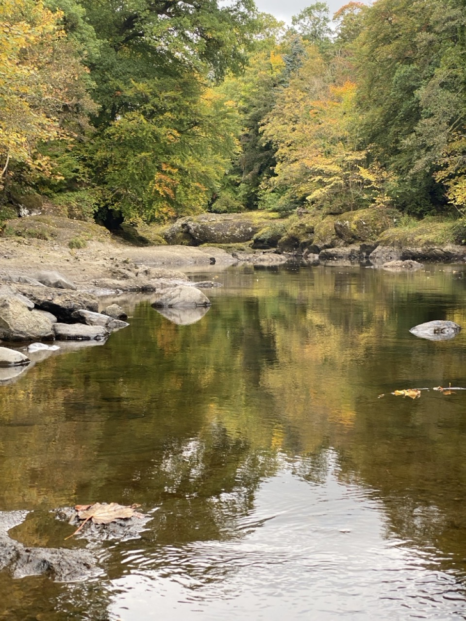 Reflections on the River Ericht.