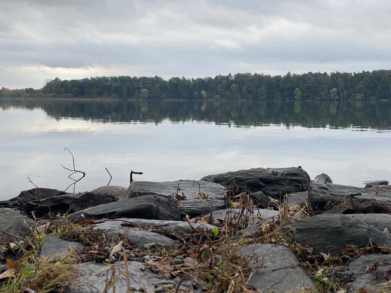 The view over Marlee Loch.